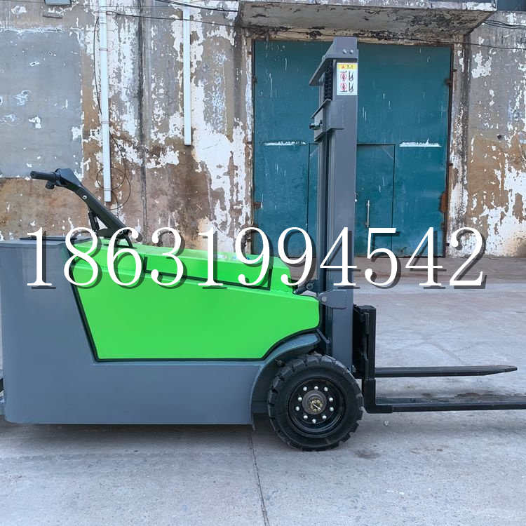 平南县小型电动叉车1吨2吨步行站驾式电瓶堆高充电装卸车液压升降车铲车